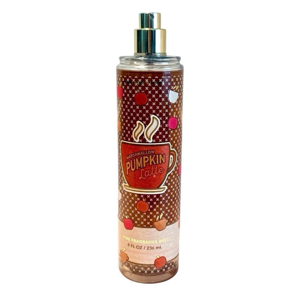 Bath & Body Works Marshmallow Pumpkin Latte Fine Fragrance Mist 8 Fl Oz/236 ml